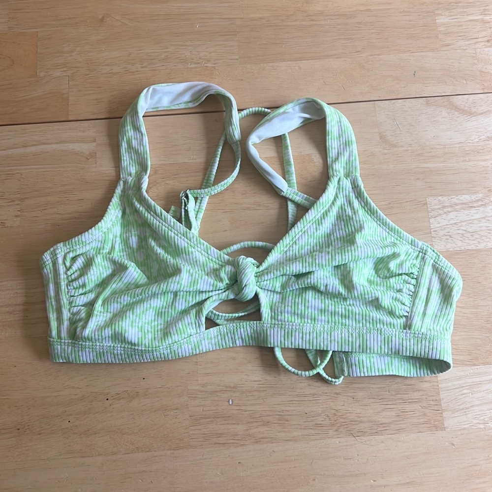 Lime Bikini Top